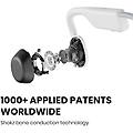 shokz auricolare openmove conduzione ossea bianco