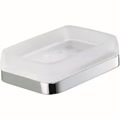 time porta sapone da appoggio cromato codice prod w42010cr-van