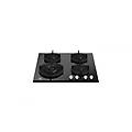 bertazzoni p604llaggn piano cottura nero da incasso 60 cm gas 4 fornello(i)