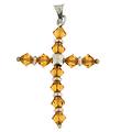 ciondolo croce oro bianco gl101658