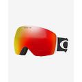 maschera flight deck matte black con lenti prizm torch iridium